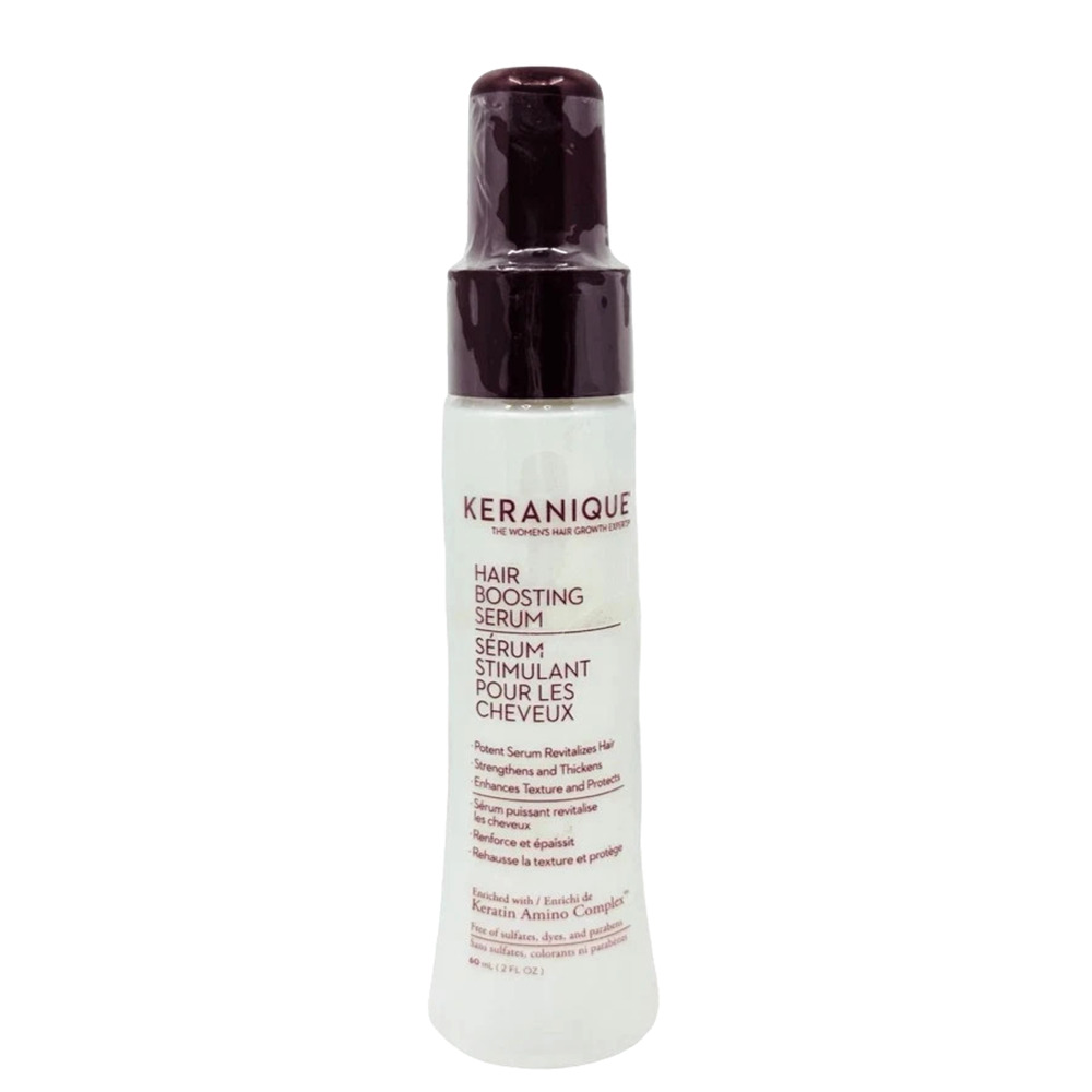Keranique Hair Boosting Serum Strengthens & Thickens 2 fl. oz/60mL SEALED **T
